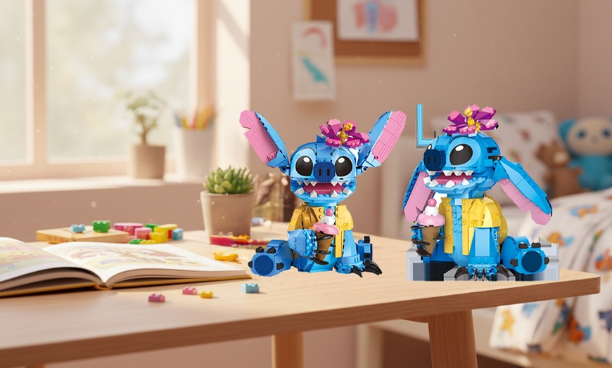 Image 1: 1x oder 2x Baustein-Set im Cartoon-Design