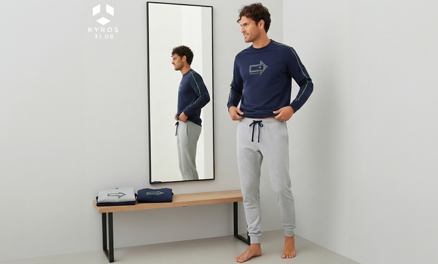 Image 3: Pyjama pour homme "Kyros" en coton