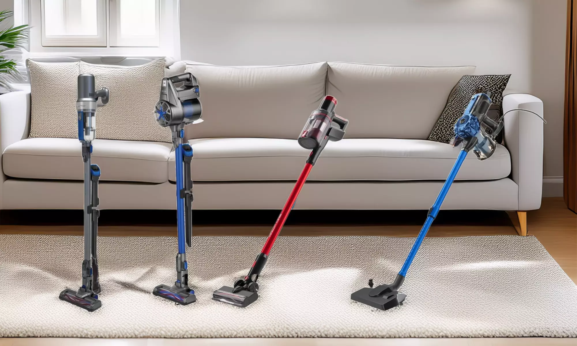 Proficare 2-in-1 Akku-Hand- und Bodenstaubsauger