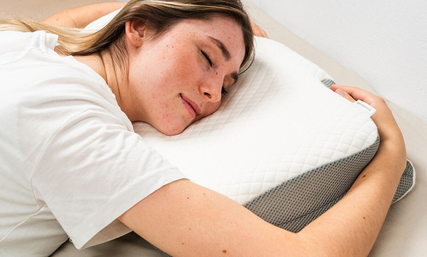 Image 2: Cuscino cervicale ergonomico in memory foam 3 in 1