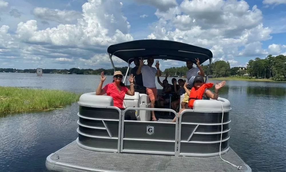 Spacious Lake Cruising: Boat - Motor for Ten People  at Peak Luxury Boat Rentals (Up to 20%Off) - Primary Image