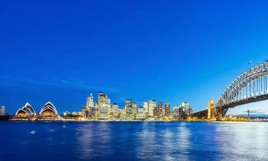Image 2: Experience Sydney’s Landmarks Illuminated on an Open-Top Bus Tour