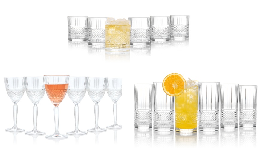 Image 9: RCR Brillante Crystal Glassware Selection