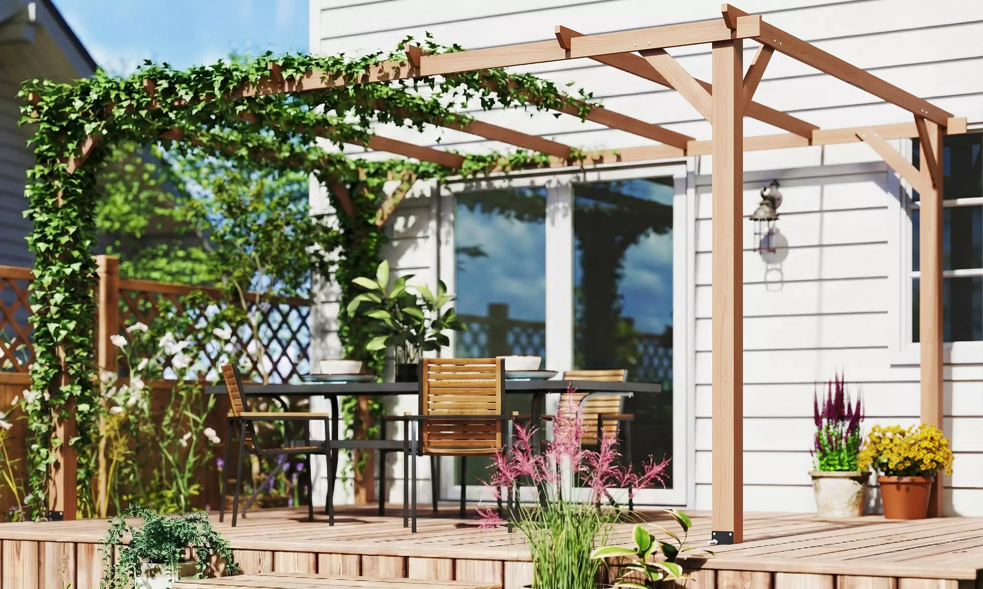 Outsunny Wooden Pergolas