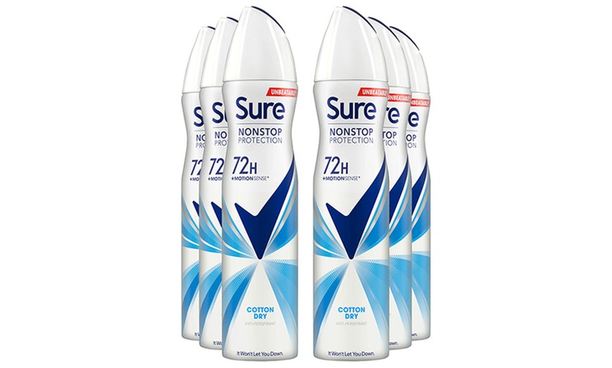 Image 3: Sure 72-Hour Non-Stop Protection Aerosol Spray