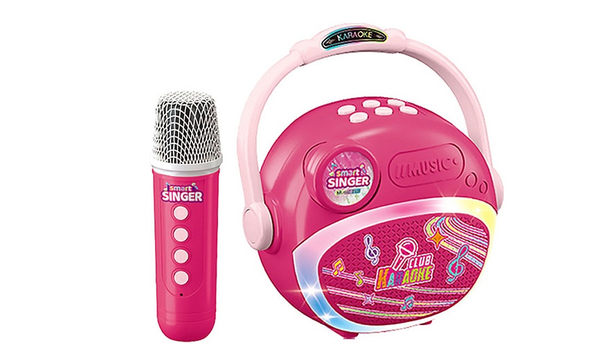 Image 2: Wireless Bluetooth Karaoke Speaker