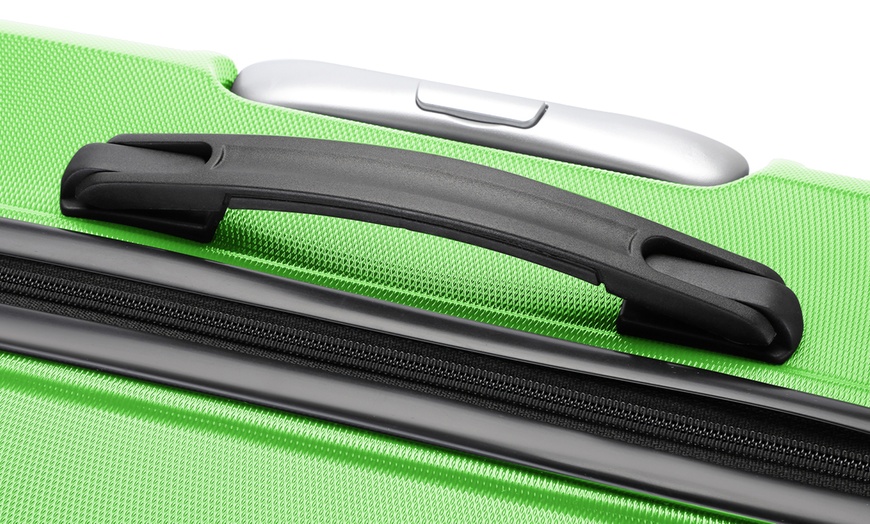 Image 11: Kono Six Piece Suitcase Set with TSA Lock and 360° Wheels