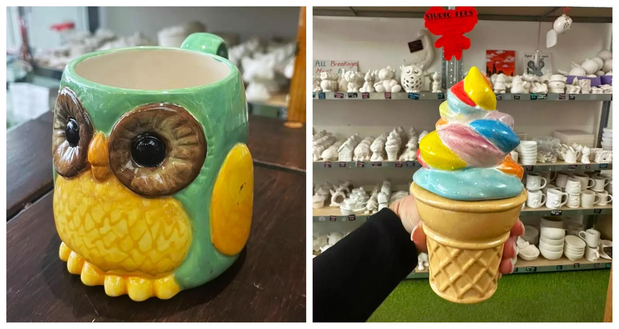 Giggle & Glaze BYOB Pottery Painting Experience