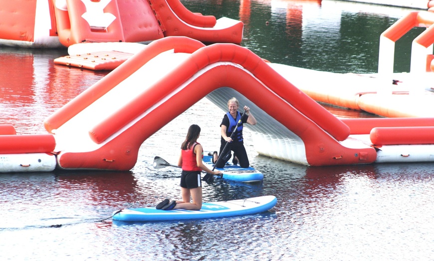 Image 1: Paddleboarding Session with Optional Wetsuit Hire for 1, 2, 3, or 4