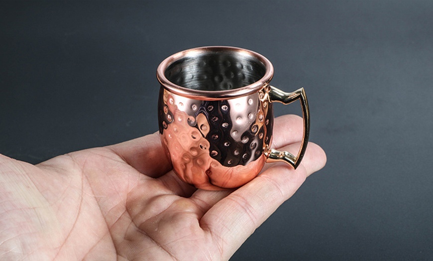 Image 3: Moscow Mini Mule Shot Glasses