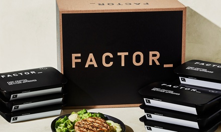 New Factor Customers: Two Weeks of 8  Meals (First Week Shipping Included) - Factor: Healthy Meal Delivery - One of Two Weeks of Meals