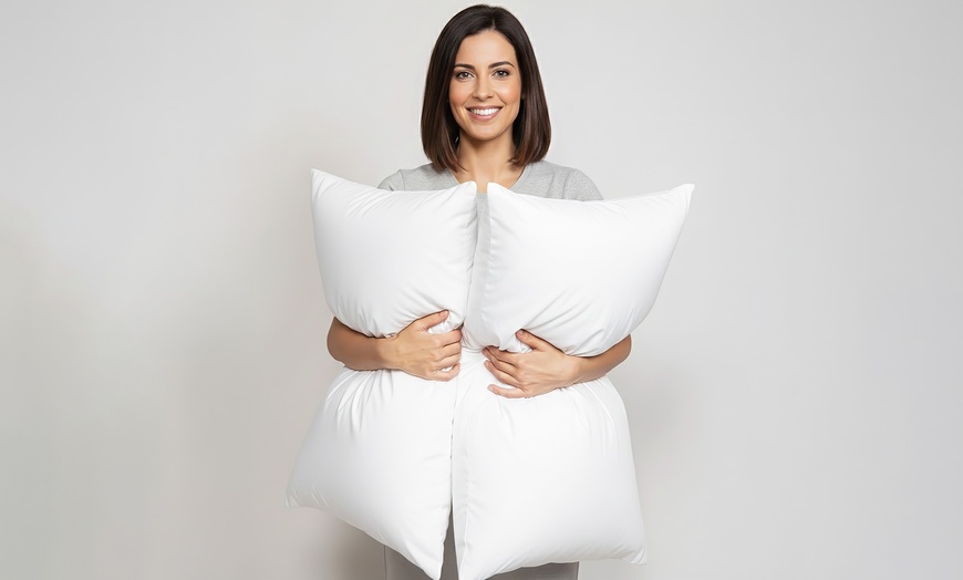 Image 2: Coppia di federe in 100% cotone certificato