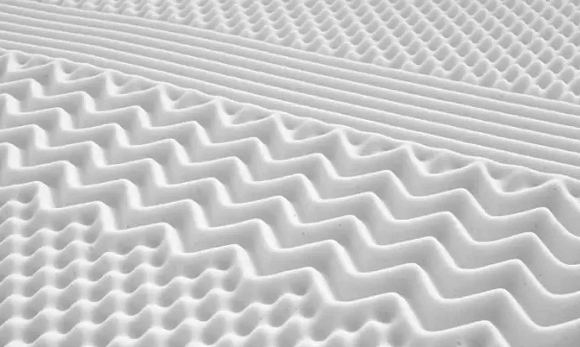 Surmatelas à mémoire de forme, 10 zones de confort, Sampur