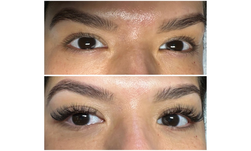 Image 3: Classic or Volume Eyelash Extensions with Optional Two-Week Fill