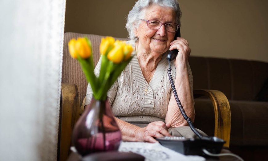 Image 1: inTouch Personalized Phone Calls: Boost Your Loved One’s Well-Being with AI