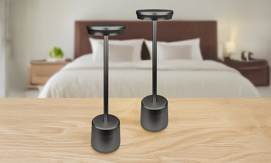 Image 57: Set van 2 led tafellampen collectie