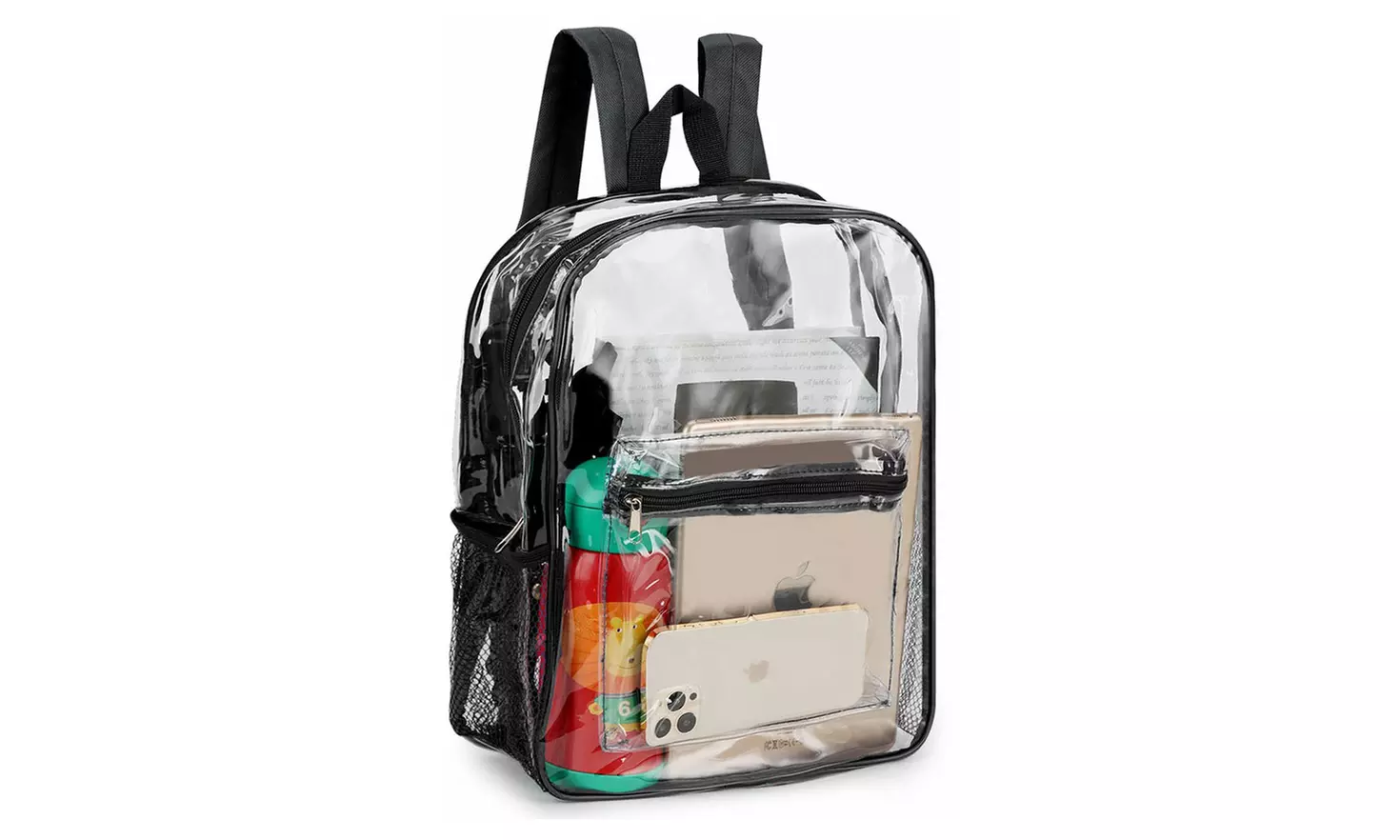 Clear Backpack Duty PVC Transparent Shoulder School Bag