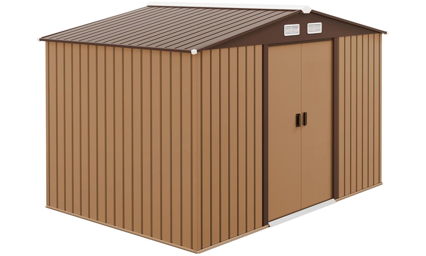Image 11: Outsunny Garden Storage Shed