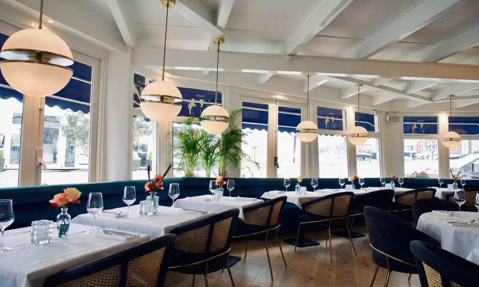 Geniet van een gastronomisch 4-gangendiner aan het water