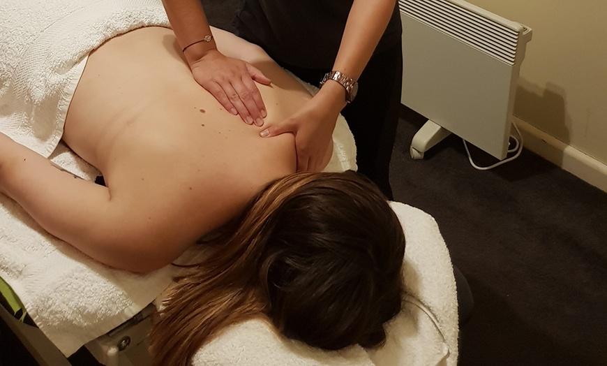 Image 6: 45-Min Infrared Sauna or 60-Min Remedial Massage by Expert Therapists