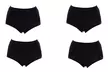 4er- oder 8er-Pack Cotonella Damen-Taillen-Slips in Weiß, Schwarz oder Beige in der Größe nach Wahl - Second Medium