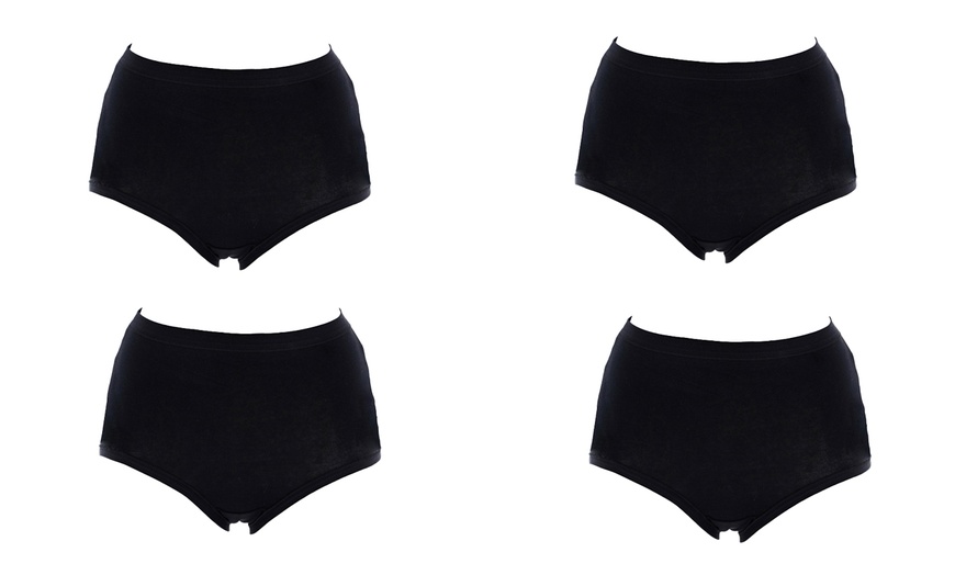 Image 5: 4er- oder 8er-Pack Cotonella Taillen-Slips für Damen