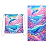 Image 18: 2-in-1 Convertible Beach Towel Backpack
