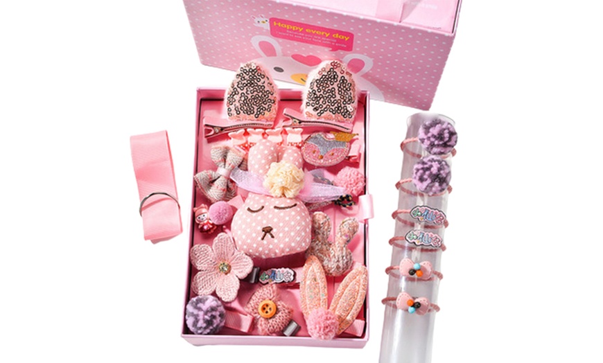 Image 6: 24-Piece Girl's Hair Box