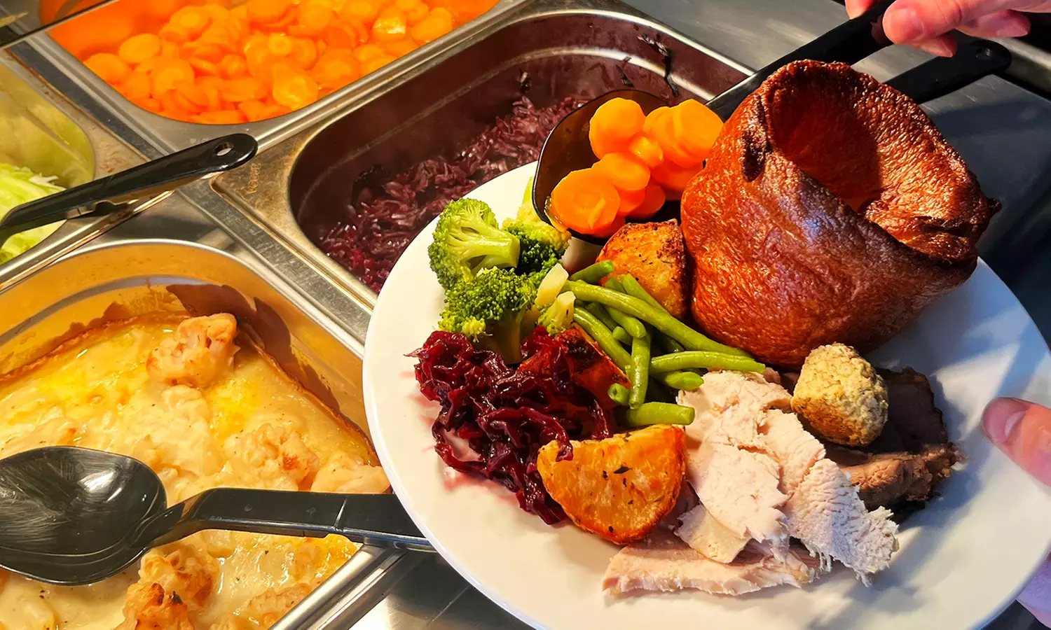 Hearty Carvery & Dessert for Two or Four