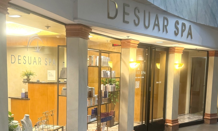 Image 4: Indulge in Desuar at Westin Bonaventure’s Luxurious  Regular or Gel Manicure and Pedicure (Up to 38% Off)