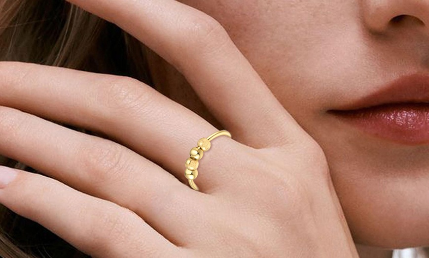 Image 6: Stress-Relieving Spinner Rings with Adjustable Designs