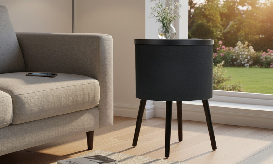 Image 1: Table haut-parleur 360° "Fenix" : subwoofer 65 W et LED RBG