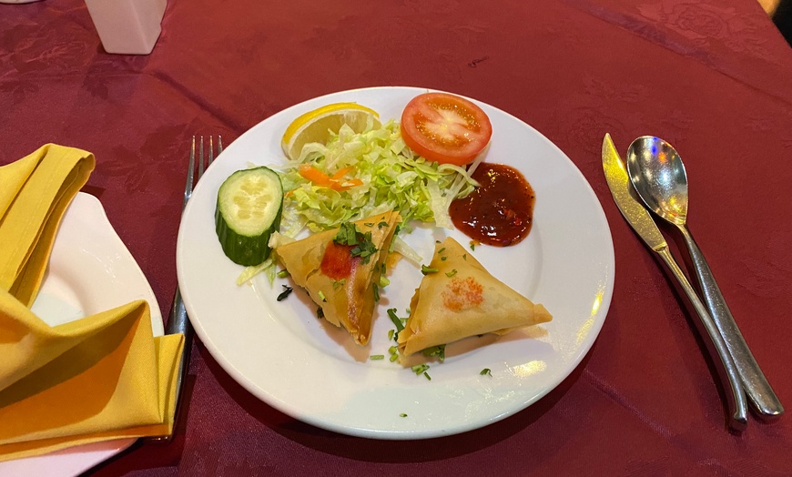 Image 19: Two-Course Meal with Rice or Naan at The Monsoon