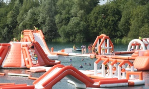 Aqua Park Entry with Optional Wetsuit Hire for 1, 2, 3, or 4 Aqua Park Entry with Optional Wetsuit Hire for 1, 2, 3, or 4