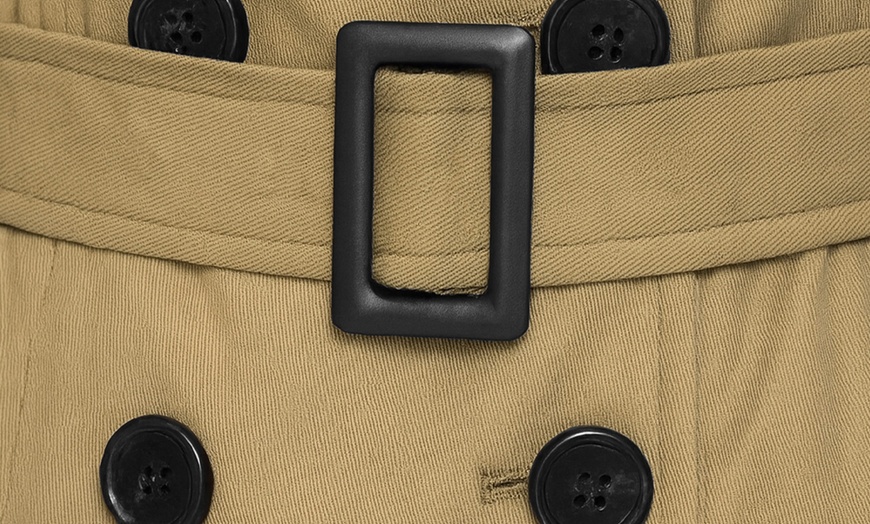 Image 4: Enzo Women's Trench Coat; Water-Resistant and Stylish Design