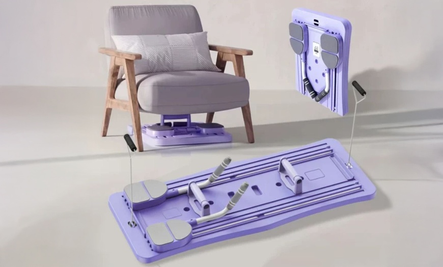 Image 1: Tabla de entrenamiento multifuncional plegable para fitness en casa