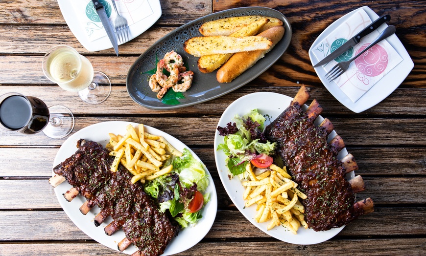 Image 3: Volcanic Rock Steak Meal for Two