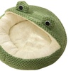 Image 2: Pet Nesting Sleeping Bed - PETBED-WHT, PETBED-GRN, or PETBED-FROG