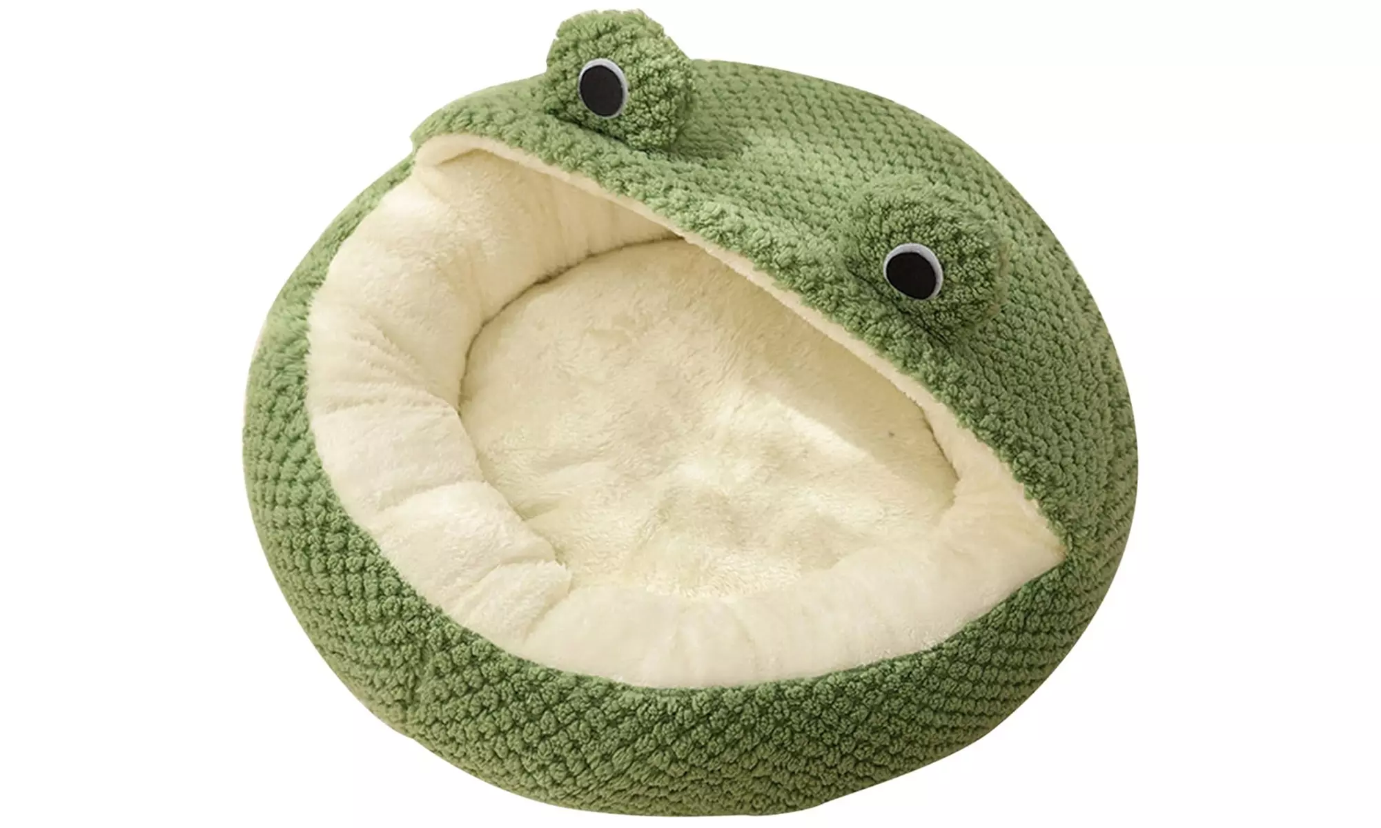 Pet Nesting Sleeping Bed - PETBED-WHT, PETBED-GRN, or PETBED-FROG