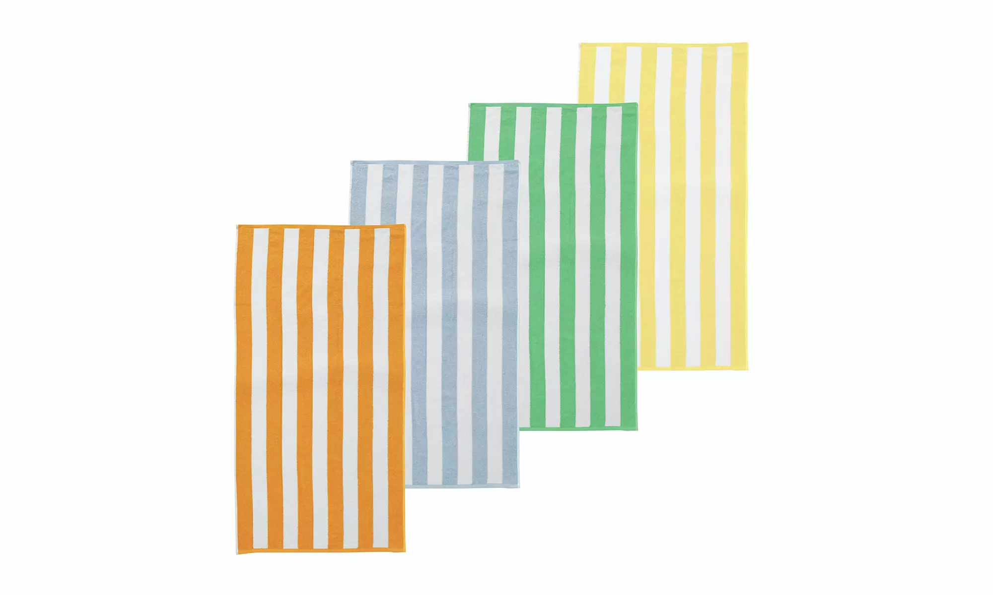 4 Pack Premium Cotton Cabana Beach Towel