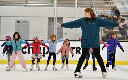 Youth Skate Admission + Skate Rental - Oakland Ice Center