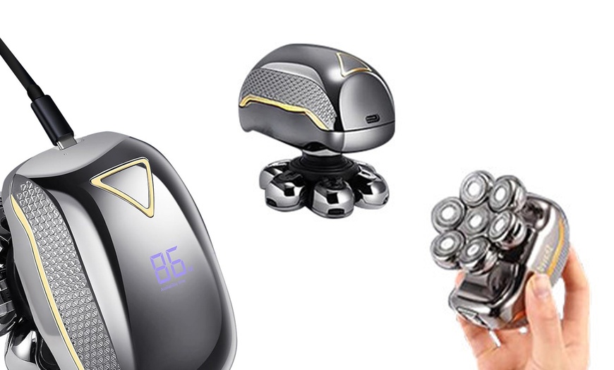 Image 2: Rasoir électrique rechargeable avec 5 têtes