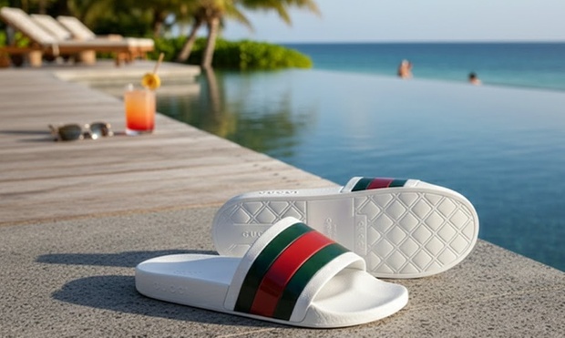 Gucci Sandals Front View