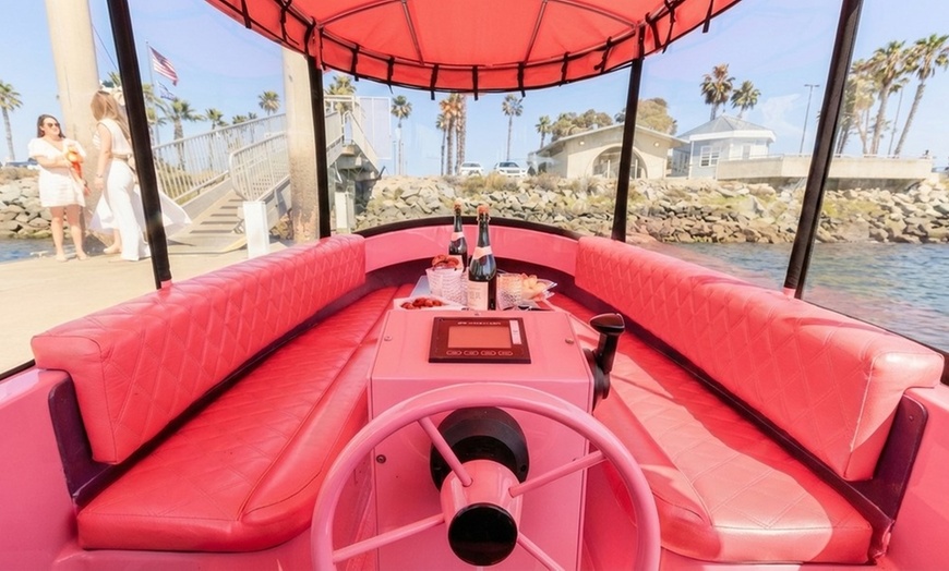 Image 5: Cruise in Style: Electric Boat Rental, 1,2, or 3 hr. Non-Captained