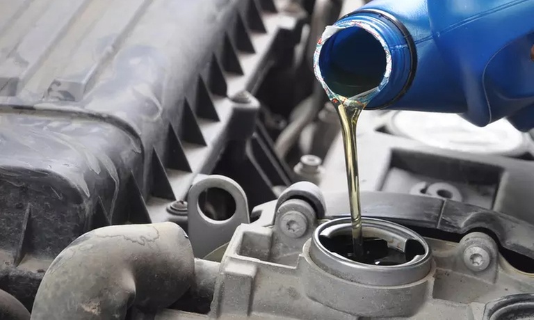 Oil Change Service with Multi-Point Inspection