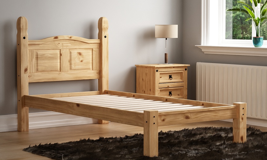 Up To 49% Off Mexican-Style Corona Bedframe | Groupon