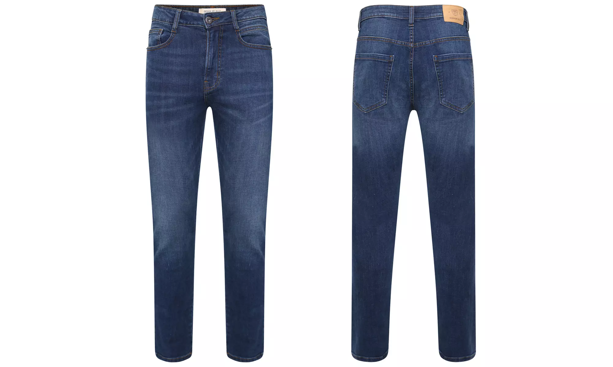 Women’s Skinny Fit Denim Jeans Mid-Rise Stretch Pencil Leg