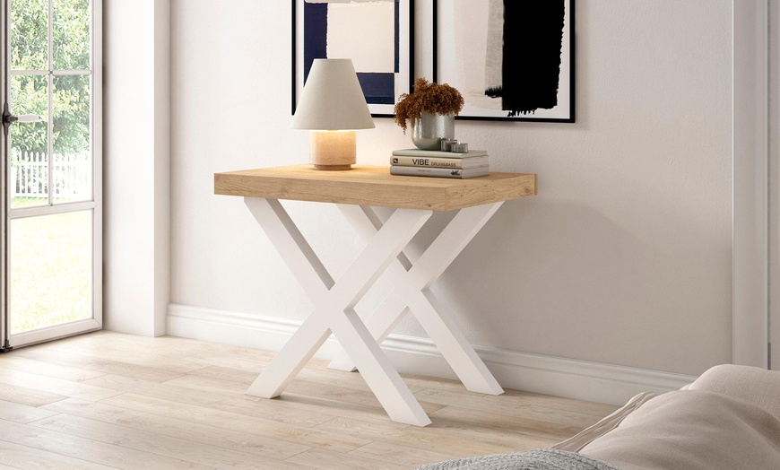 Image 6:  Mesa consola extensible, 140 cm