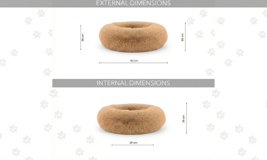 Image 13: Huisdierenbed met verhoogde randen
