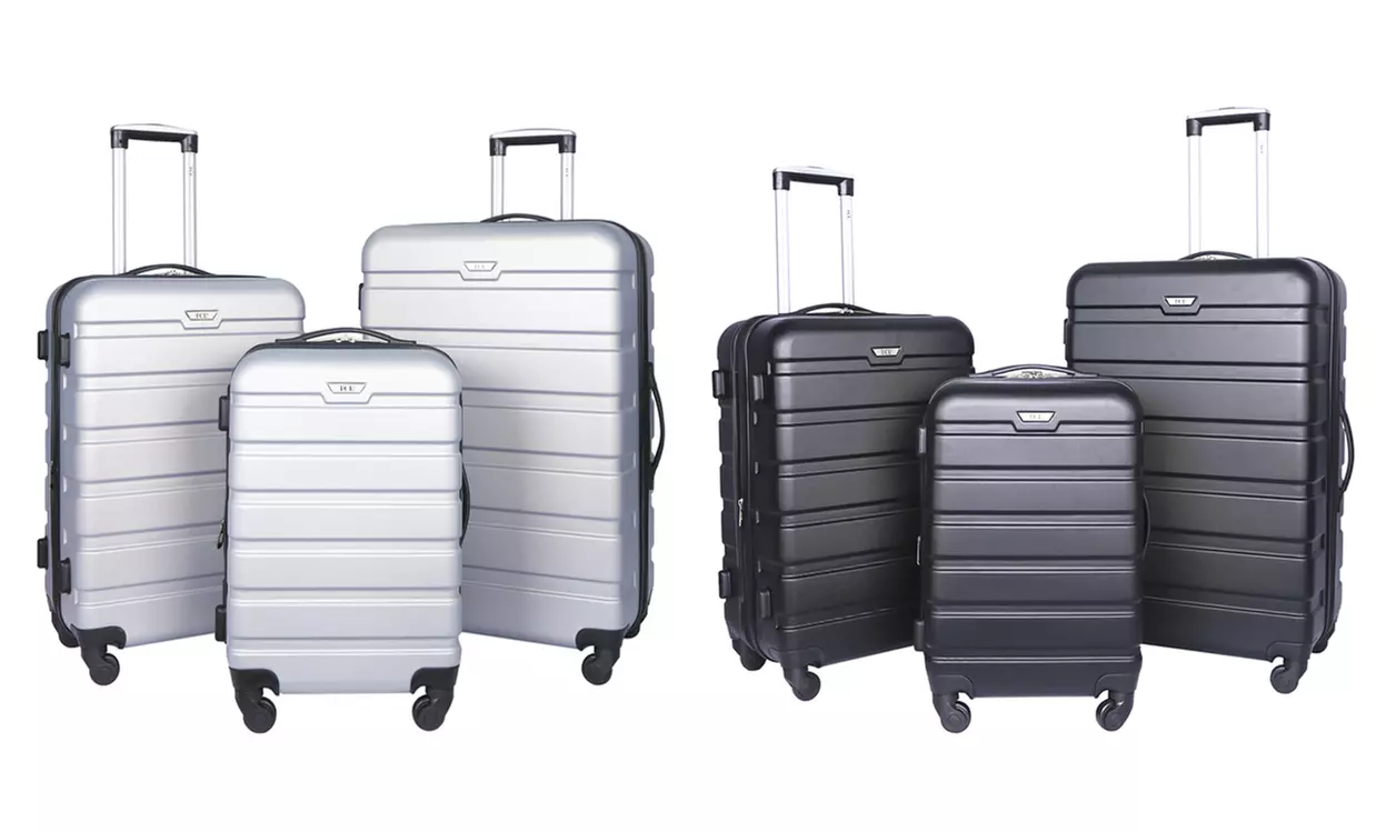 Travelers Club Hardside Expandable Spinner Luggage Set with Cup Holders (3-Piece) - Primary Image
